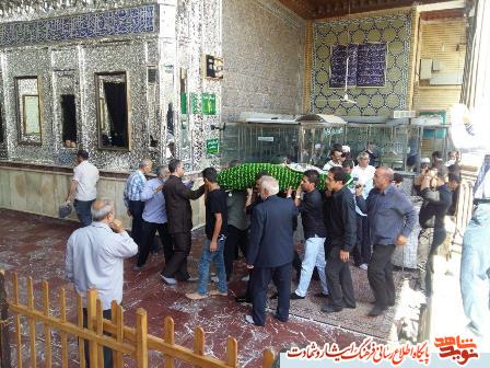 مراسم وداع با مادر شهید سردار مجید رمضان مراسم وداع با مادر شهید سردار مجید رمضان