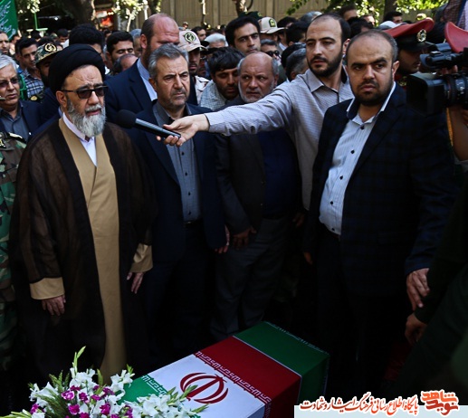 گزارش تصویری از تشییع باشکوه شهید حسن جنگجو در تبریز