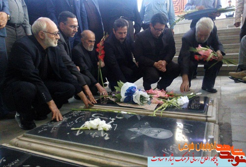 مراسم بزرگداشت شهید مهاجر الی الله در تبریز برگزار شد مراسم بزرگداشت شهید مهاجر الی الله در تبریز برگزار شد
