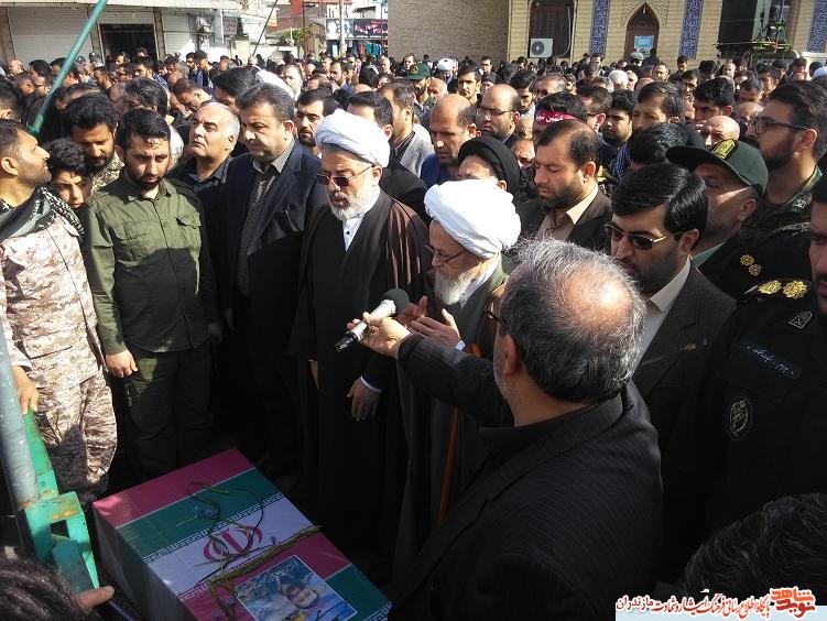 مراسم تشييع پيكر شهيد مدافع حرم «سيد جواد اسدى» در سارى برگزار شد مراسم تشييع پيكر شهيد مدافع حرم «سيد جواد اسدى» در سارى برگزار شد