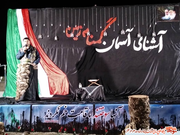مسجد ابالفضل (ع) رودان،میزبان یادواره شهدای گمنام