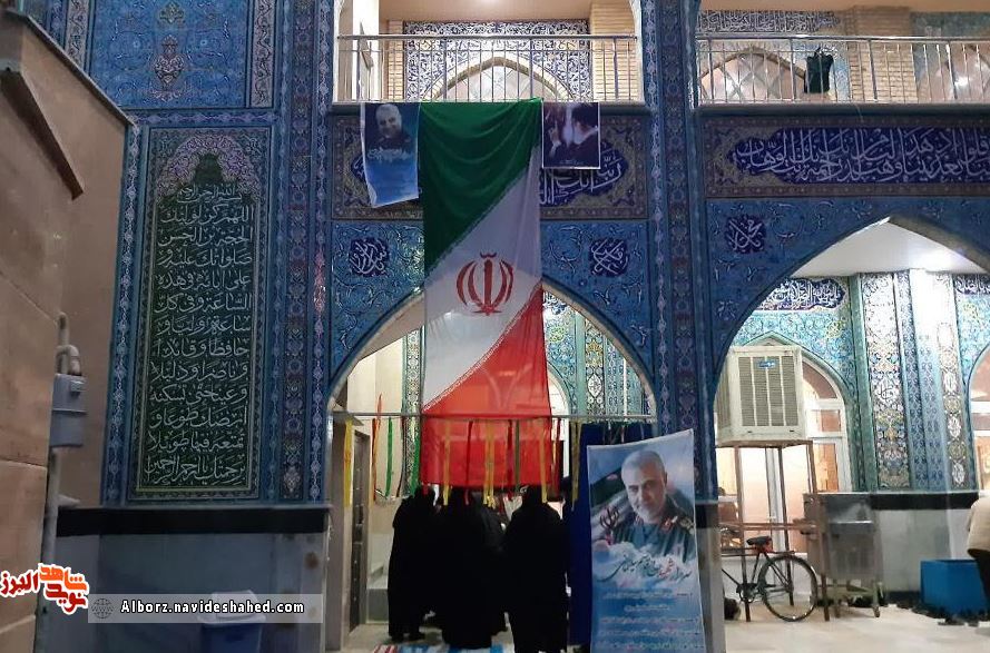 مراسم یاد بود شهیدان سردار قاسم سلیمانی و ابومهدی المهندس در مسجد جامع شهر تنکمان مراسم یاد بود شهیدان سردار قاسم سلیمانی و ابومهدی المهندس در مسجد جامع شهر تنکمان