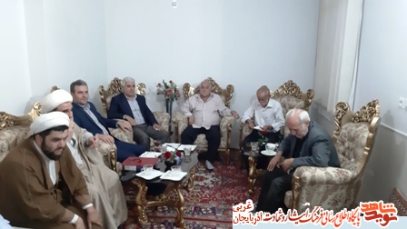 دیدار با خانواده شهدا معظم شهرستان خوی+ تصاویر