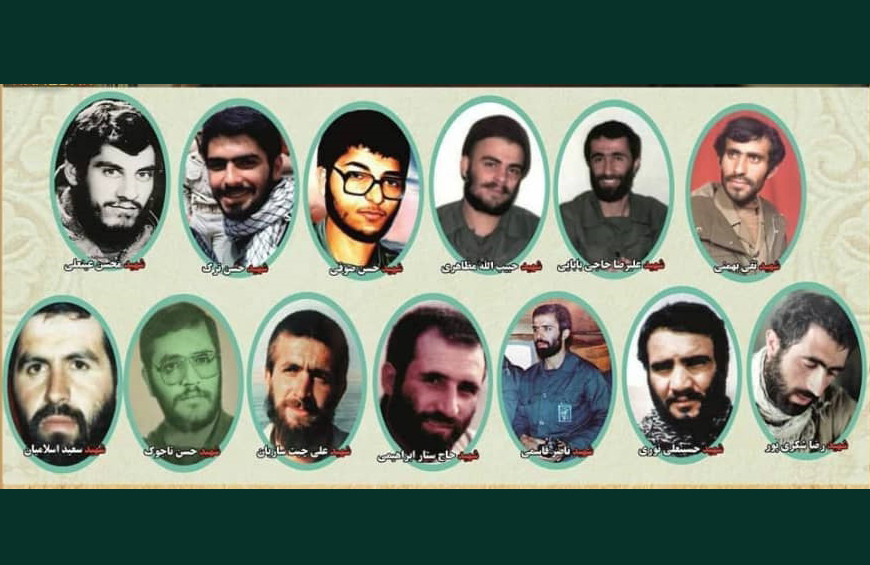 همزمان با سالروز عملیات مرصاد، 13 تن از سردار شهید استان همدان ارتقاء درجه نظامی یافتند