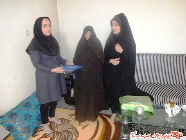 دیدار با مادر شهید معظم «بایرام شکوری» دیدار با مادر شهید معظم «بایرام شکوری»
