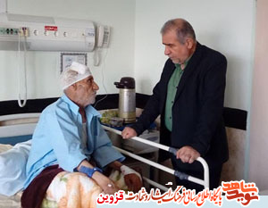 عیادت از جامعه ایثارگران جزو برنامههای بنیاد است عیادت از جامعه ایثارگران جزو برنامههای بنیاد است