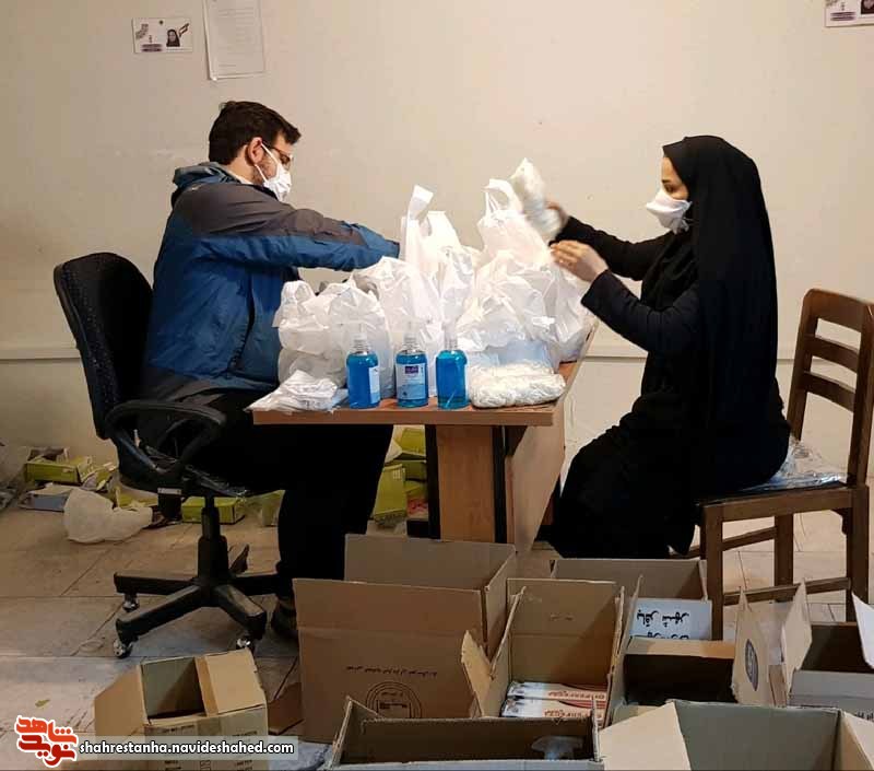 توزیع اقلام بهداشتی در شهرری توزیع اقلام بهداشتی در شهرری