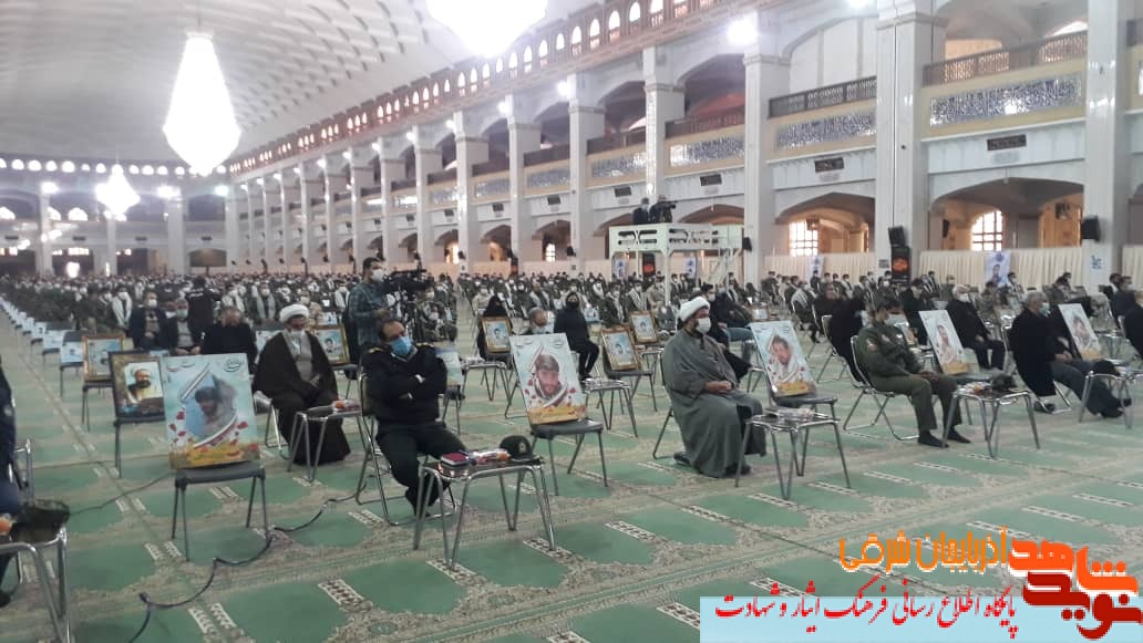 گزارش تصویری/ تجلیل و تکریم خانواده های معظم شهدای مدافع حرم  در سالروز شهادت سردار دلها سپهبد شهید حاج قاسم سلیمانی