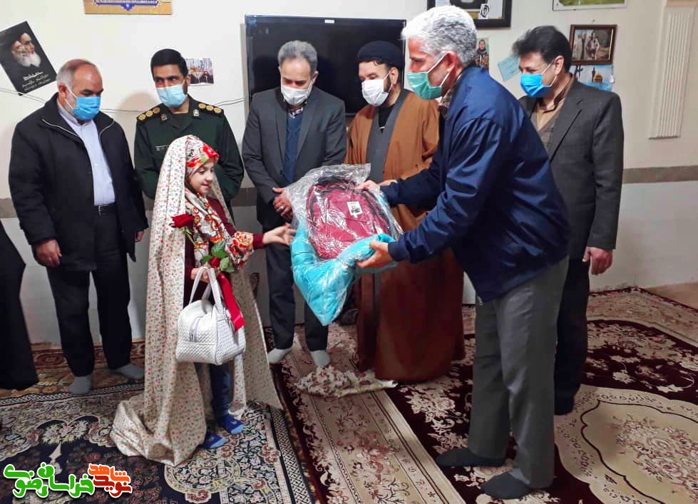 برگزاری جشن تولد و جشن تکلیف فرزندان شهدای مدافع حرم در مشهد مقدس جشن تولد فرزند تکلیف فرزند شهید مدافع حرم سید گل آقا حسینی