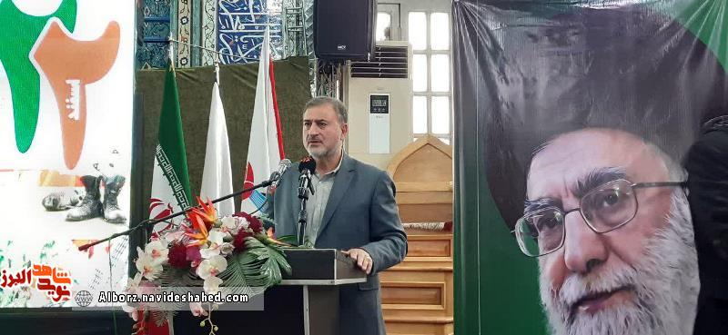 آیین رونمایی از فازدوم گلزار شهدا و کلنگ زنی خانه شهید و موزه شهدا برگزار شد