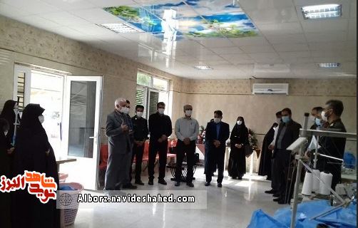 راه اندازی کارگاه اشتغالزایی تولید لباسهای بیمارستانی توسط جهادگران راه اندازی کارگاه اشتغالزایی تولید لباسهای بیمارستانی توسط جهادگران