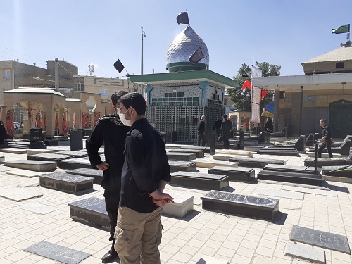 گزارش تصویری| یادبود شهید مدافع حرم گزارش تصویری| یادبود شهید مدافع حرم