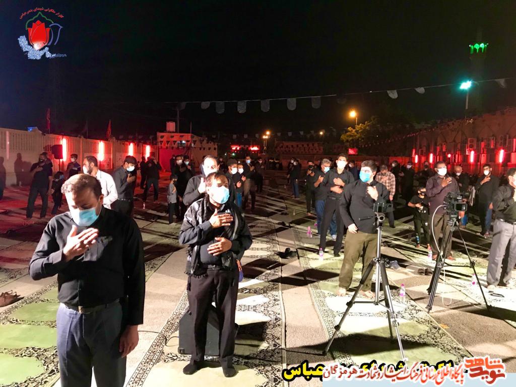 فیلم/برگزاری مراسم عزاداری سرور و سالار شهیدان در گلزار شهدای بندرعباس