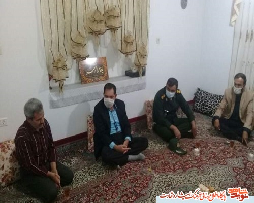 دیدار مسئولین با ایثارگران شهرستان گرمه دیدار مسئولین با ایثارگران شهرستان گرمه