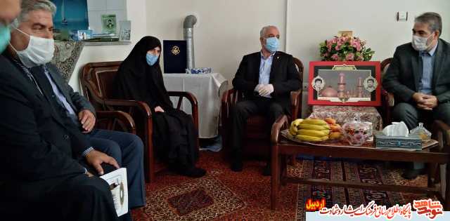 گزارش سفر رییس بنیاد شهید و امور ایثارگران به استان اردبیل گزارش سفر رییس بنیاد شهید و امور ایثارگران به استان اردبیل