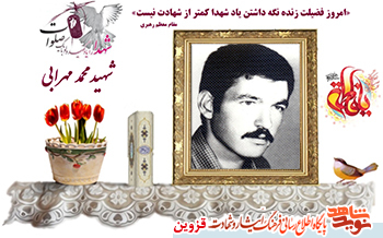 مادرم افتخار کن که فرزندت برای اسلام فدا شده است