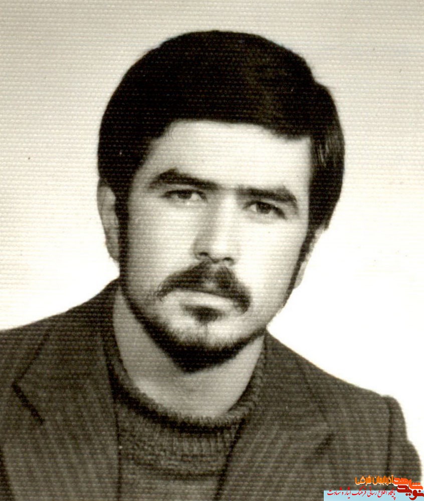 قسمت هایی از وصیت نامه شهید ابوالقاسم اصغری این وصیت نامه برای امام راحل قرایت شده بود