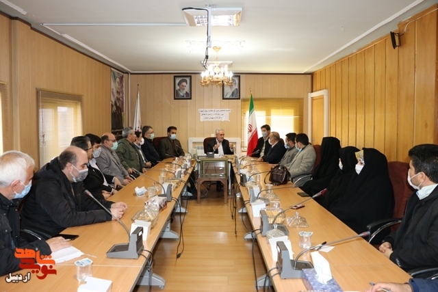 در آستانه ولادت حضرت علی (ع) و روز« پدران آسمانی » مدیر کل بنیاد شهید اردبیل با گروهی از فرزندان شهدا دیدار کردند