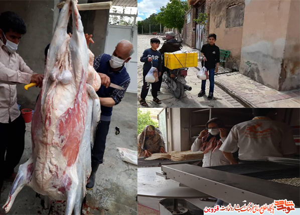 خیران روستای شهیدپرور توآباد به نیازمندان کمک کردند