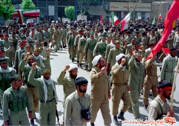 آلبوم تصاویر راهپیمایی رزمندگان گردان انبیاء در روز قدس