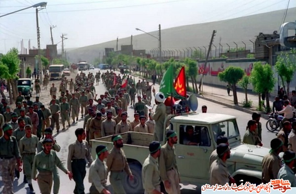 آلبوم تصاویر راهپیمایی رزمندگان گردان انبیاء در روز قدس