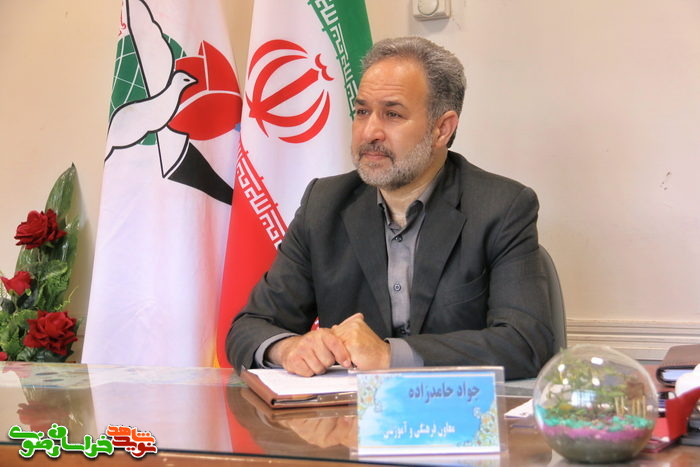 جواد حامد زاده معاون فرهنگی و آموزش بنیاد شهید و امور ایثارگران خراسان رضوی