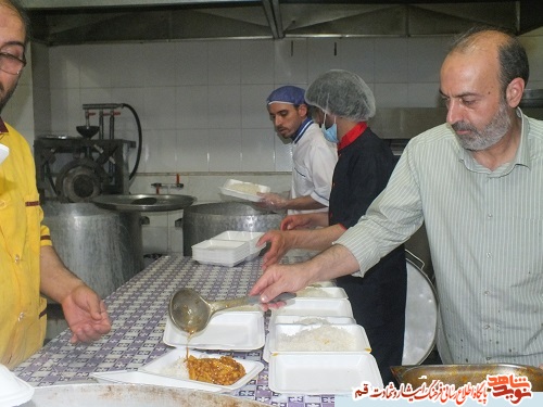 رزمایش همدلی علی یاوران در هیات فاطمیون قم برگزار می شود