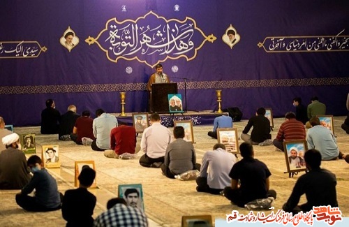 مناجات خوانی شهدایی برگزار می شود