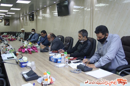 جلسه ستاد اردوی بنیاد شهید و امور ایثارگران استان قم، برگزار شد.