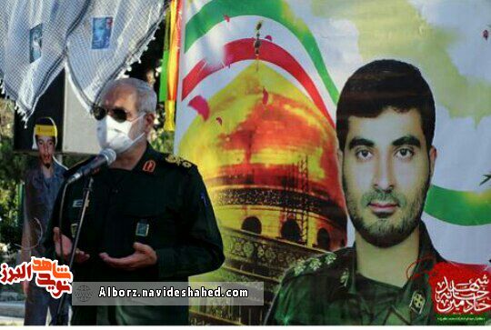 آیین بزرگداشت شهید مدافع حرم علی‌رضا قبادی برگزار شد