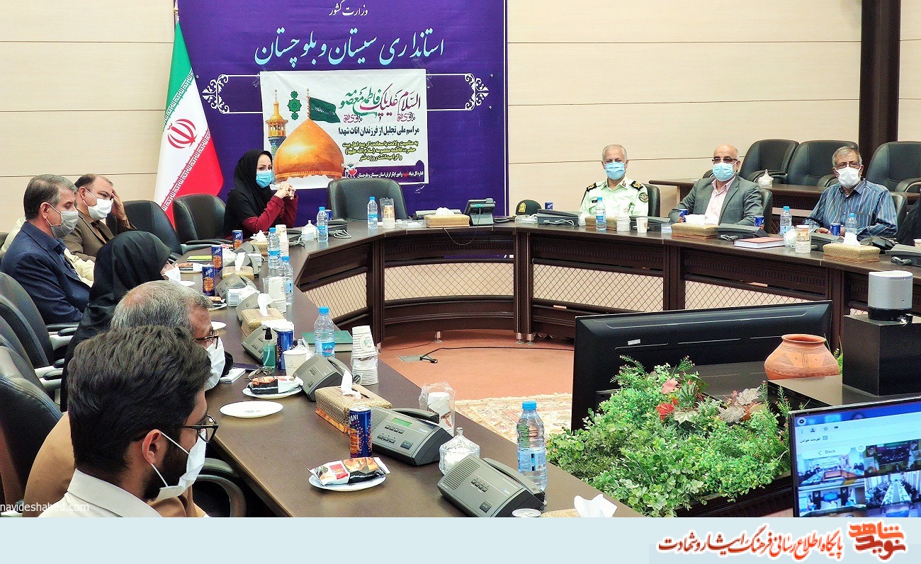 تجلیل از دختران شهدا به مناسبت دهه کرامت