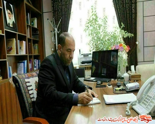 پیام تبریک استاندار خراسان شمالی به مناسبت روز خبرنگار