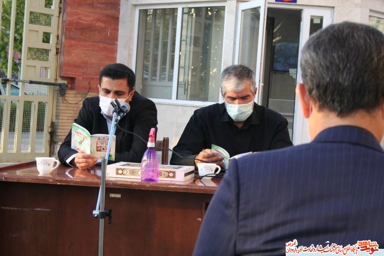 گزارش تصویری/برپایی مراسم پر فیض زیارت عاشورا 