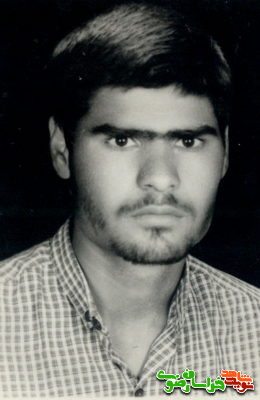 ابیاتی با خط شهید احمدرضا کلاته میمری