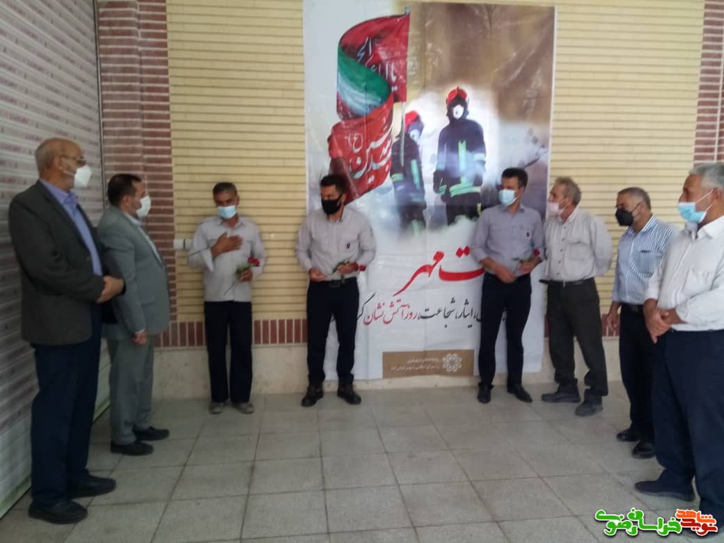 آتش نشانی فیض اباد مه ولات