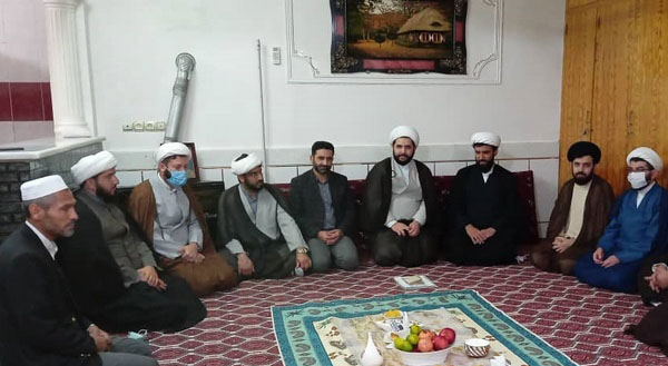 دیدار مدیر‌کل حفظ آثار دفاع مقدس گلستان با خانواده طلبه شهید «دردی دلیجه»