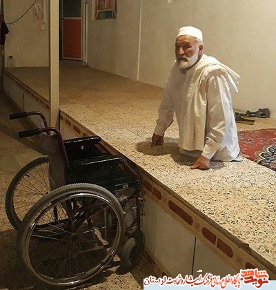 پاهایم را در راه خدا دادم