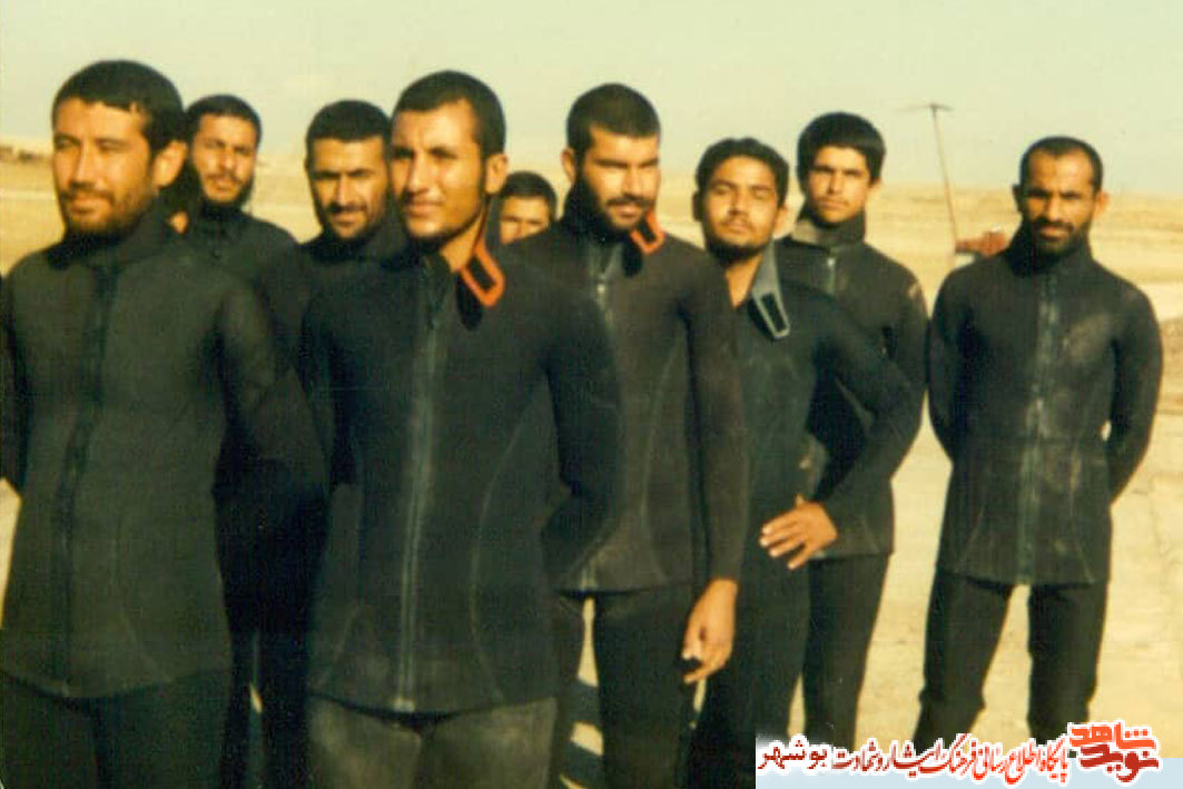 تصاویر کمتر دیده شده از رزمندگان غواص بوشهری