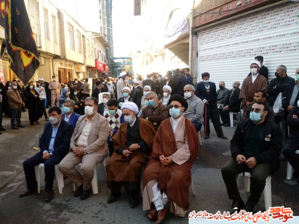 گزارش تصويرى|برگزاری مراسم استقبال از خانواده شهید والا مقام محسن اسماعیلی در قائم شهر مازندران