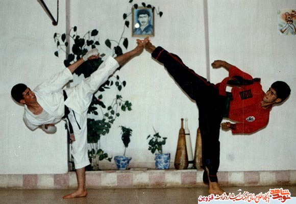 تصاویر کمتر دیده شده از ورزش شهید «محسن رجبی»