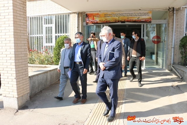 گزارش تصویری | نماینده اردبیل در مجلس شورای اسلامی از بخشهای مختلف بنیاد شهید استان به طور سرزده دیدار کرد