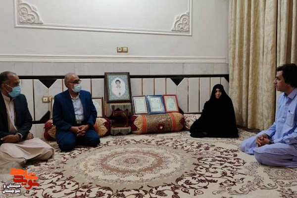 دیدار با خانواده شهید