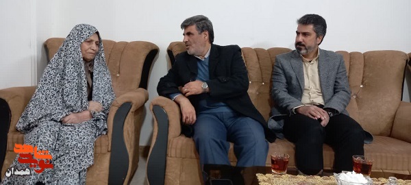 سفر یک روزه مدیرکل بنیاد شهید به تویسرکان