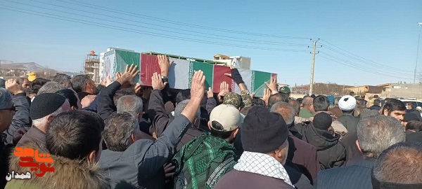 گزارش تصویری| تشییع شهید گمنام در رزن
