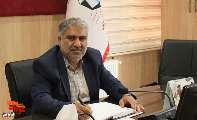 آماده‌سازی مزار شهدای مفقودالاثر در گلزار شهدای شهر قزوین