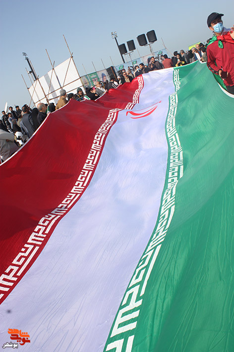 جشن بزرگ چهل و چهارمین سالروز پیروزی انقلاب اسلامی ایران برگزار شد