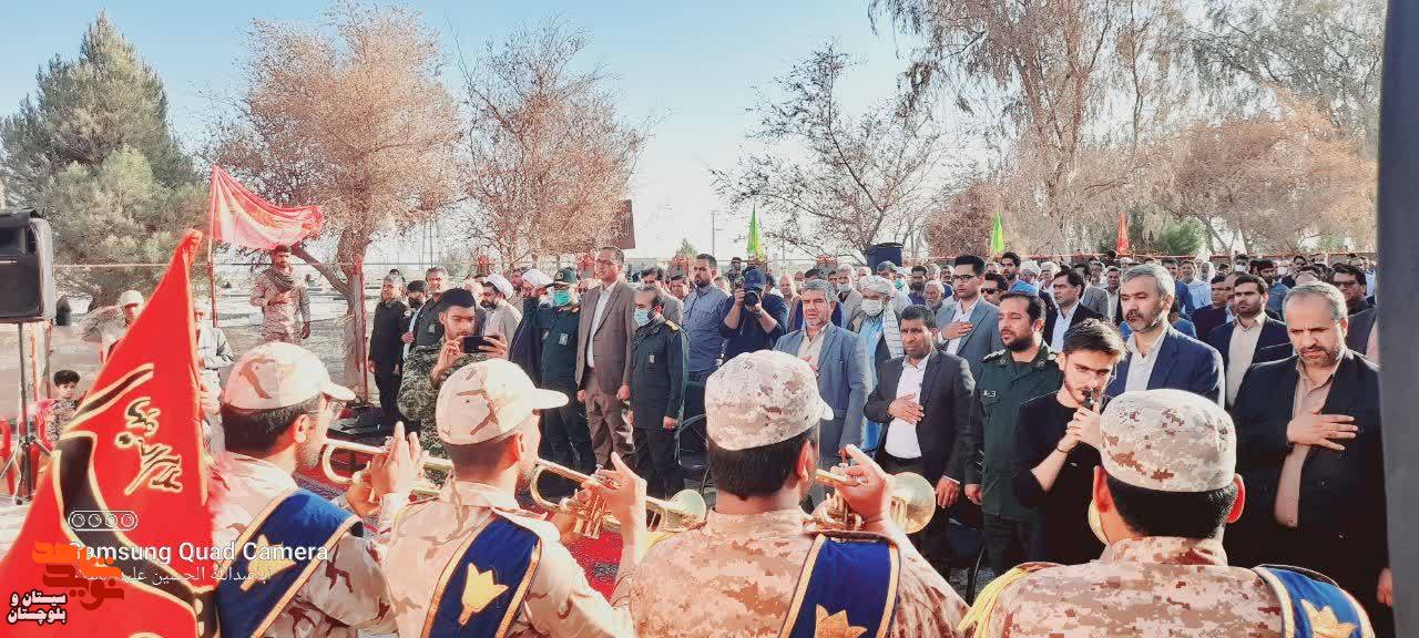برگزاری یادواره شهدای تاسوکی در شهرستان نیمروز