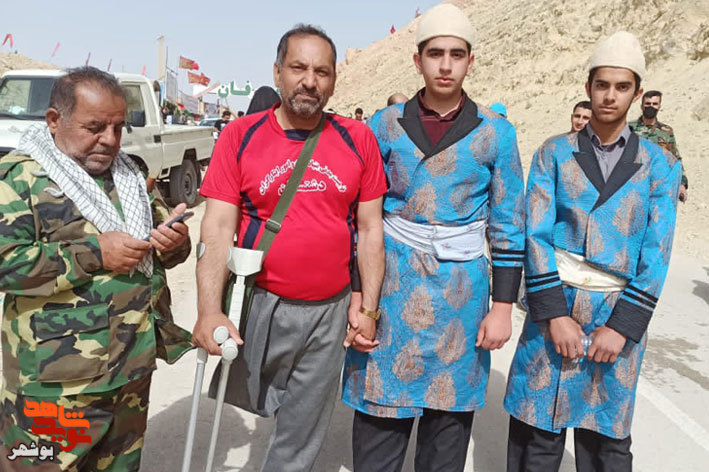 گزارش تصویری|حضور کوهنوردان جانباز دشستتان در ارتفاعات بازی دارز