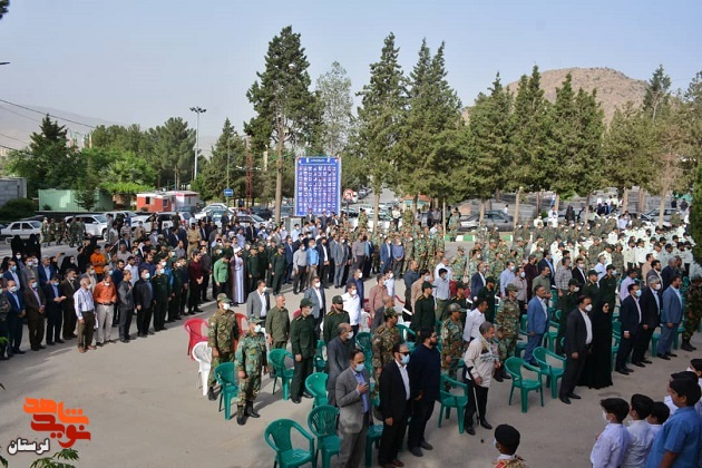 گزارش تصویری/ گلزار شهدای خرم آباد به مناسبت سوم خرداد غبارروبی شد