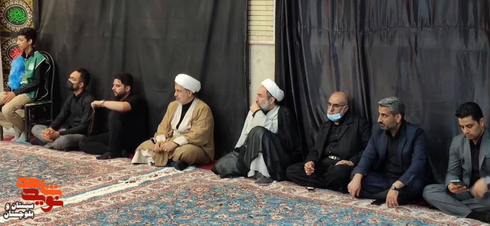 برگزاری مراسم شب پنجم محرم در گلزار شهدای زاهدان